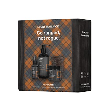 EVERY MAN JACK: Beard Kit Sandalwood, 1 kt - #tag1# - #tag2#
