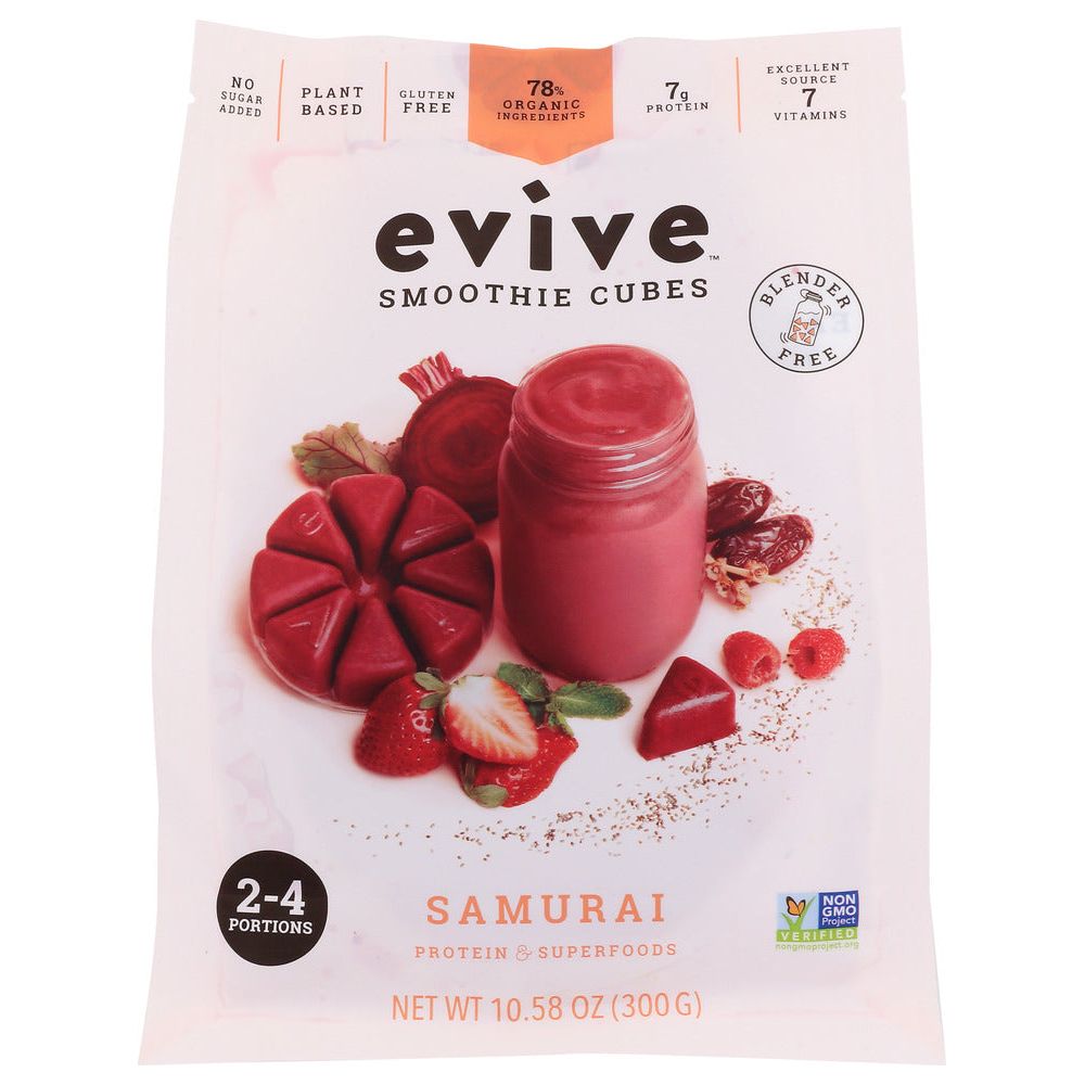 EVIVE SMOOTHIE CUBES: Cube Plnt Bsd Smrai Smthe, 10.58 oz - #tag1# - #tag2#