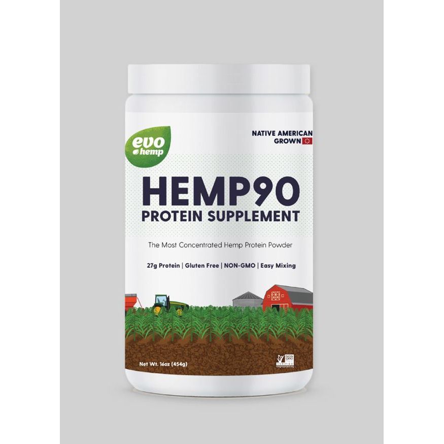 EVO HEMP: Hemp90 Protein Powder, 16 oz - #tag1# - #tag2#