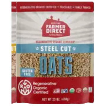 FARMER DIRECT ORGANIC: Oats Steel Cut Roc, 23 oz - #tag1# - #tag2#