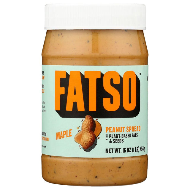 FATSO: Maple Peanut Butter Spread, 16 oz - #tag1# - #tag2#