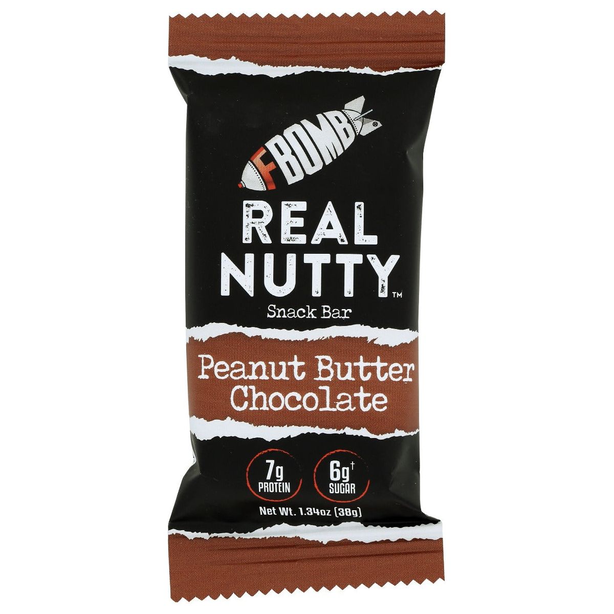 FBOMB: Peanut Butter Chocolate Snack Bar, 1.34 oz - #tag1# - #tag2#