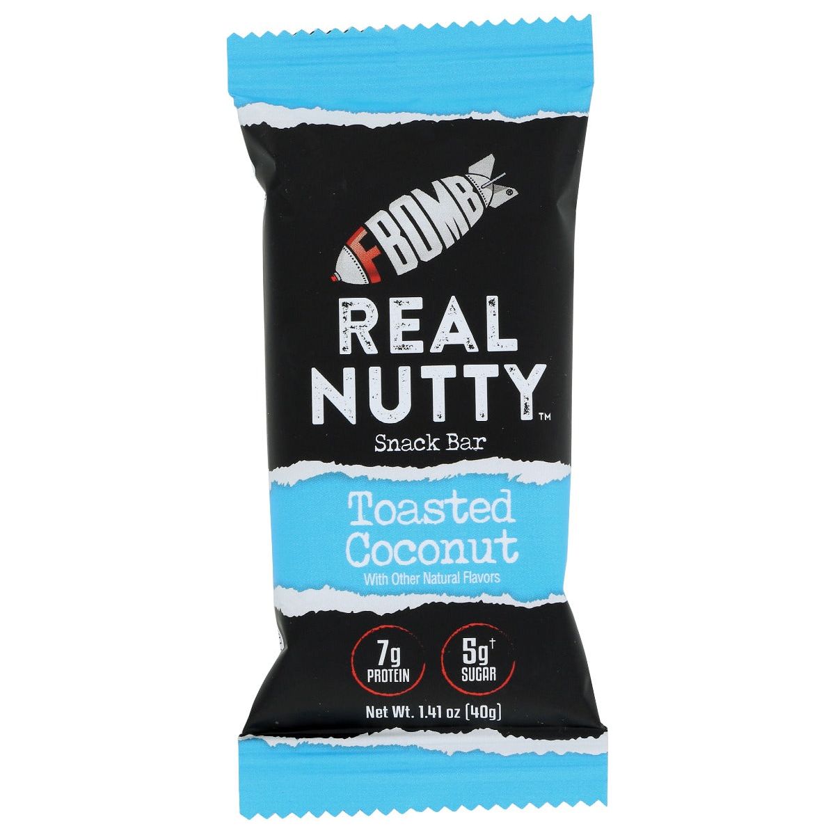 FBOMB: Toasted Coconut Snack Bar, 1.41 oz - #tag1# - #tag2#