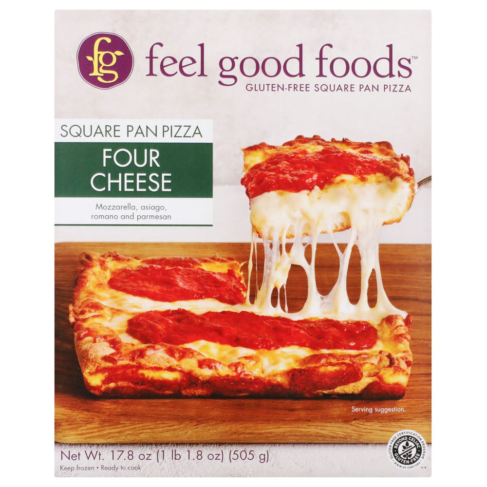 FEEL GOOD FOODS: Four Cheese Pizza, 17.8 oz - #tag1# - #tag2#