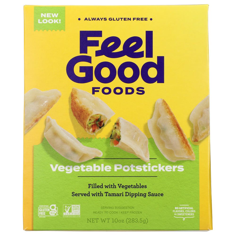 FEEL GOOD FOODS: Gluten Free Vegetable Dumplings, 10 oz - #tag1# - #tag2#