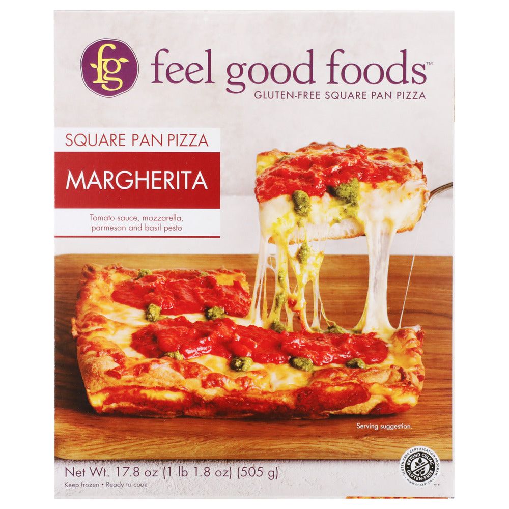 FEEL GOOD FOODS: Margherita Pizza, 17.8 oz - #tag1# - #tag2#