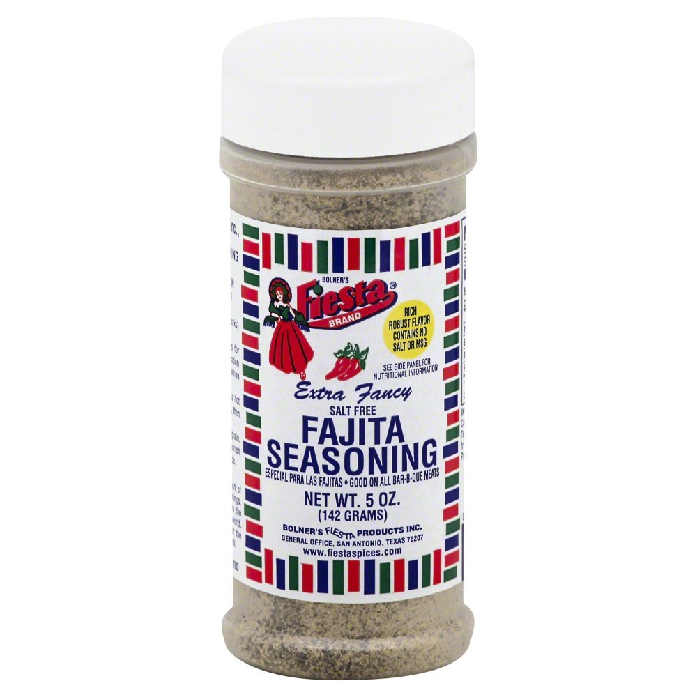 FIESTA: Salt Free Fajita Seasoning, 5 oz - #tag1# - #tag2#