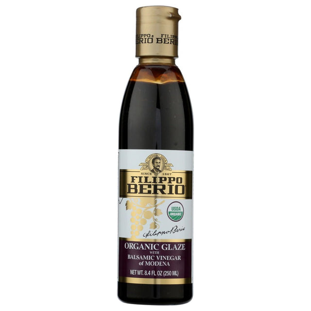 FILIPPO BERIO: Organic Glaze With Balsamic Vinegar Of Modena, 8.4 fo - #tag1# - #tag2#