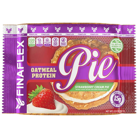 FINAFLEX: Oatmeal Protein Strawberry Cream Pie, 2.9 oz - #tag1# - #tag2#