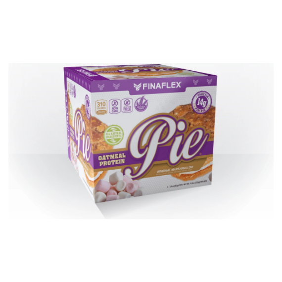 FINAFLEX: Original Marshmallow Oatmeal Protein Pie 4 Pack, 11.6 oz - #tag1# - #tag2#