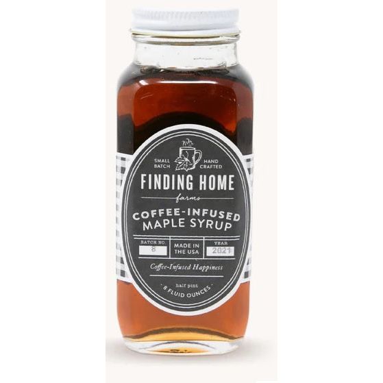 FINDING HOME FARMS: Coffee-Infused Maple Syrup, 8 fo - #tag1# - #tag2#