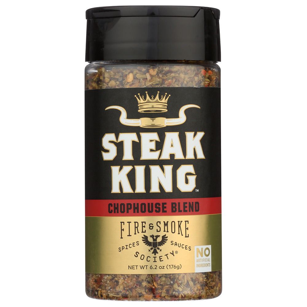 FIRE AND SMOKE: Rub Steak King, 5 OZ - #tag1# - #tag2#