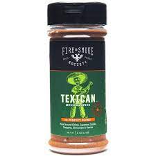 FIRE AND SMOKE: Rub The Texican Mexican, 8 oz - #tag1# - #tag2#