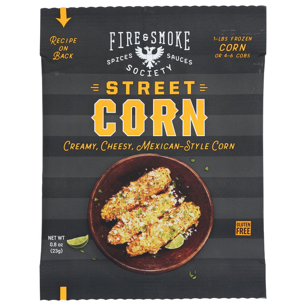 FIRE AND SMOKE: Seasoning Street Corn, 0.8 OZ - #tag1# - #tag2#