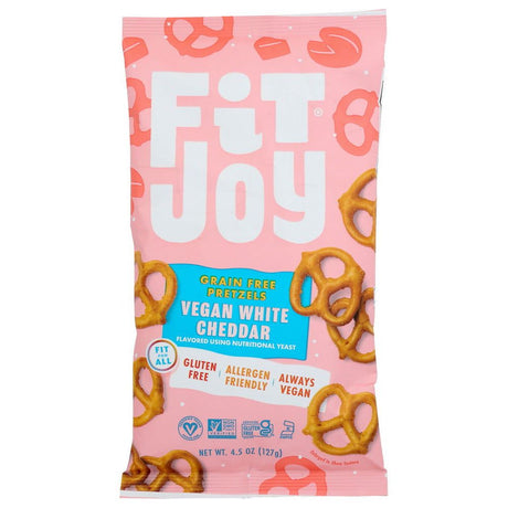 FITJOY: Vegan White Cheddar Pretzel Twists, 4.5 oz - #tag1# - #tag2#