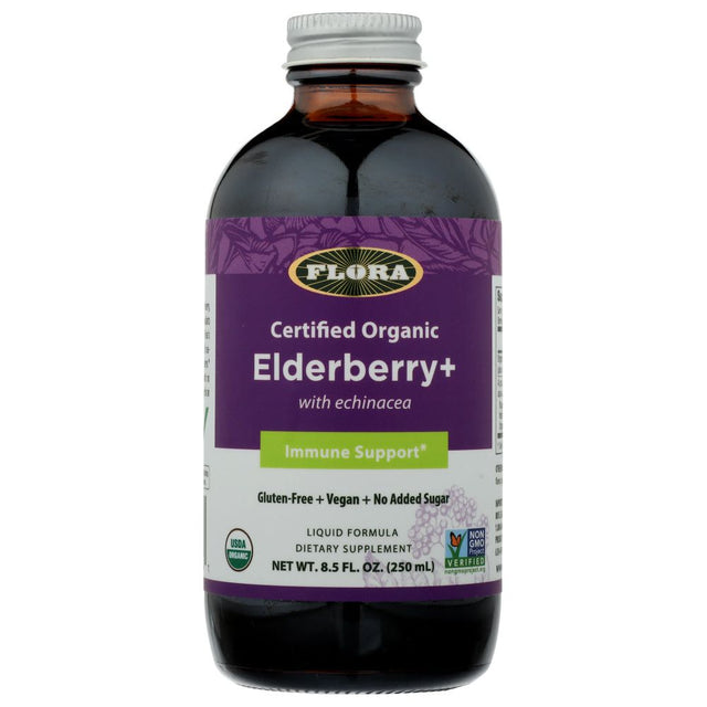 FLORA HEALTH: Elderberry+ With Echinacea, 8.5 oz - #tag1# - #tag2#
