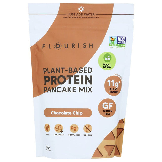 FLOURISH: Mix Pncke Choc Chip Prtn, 16 oz - #tag1# - #tag2#