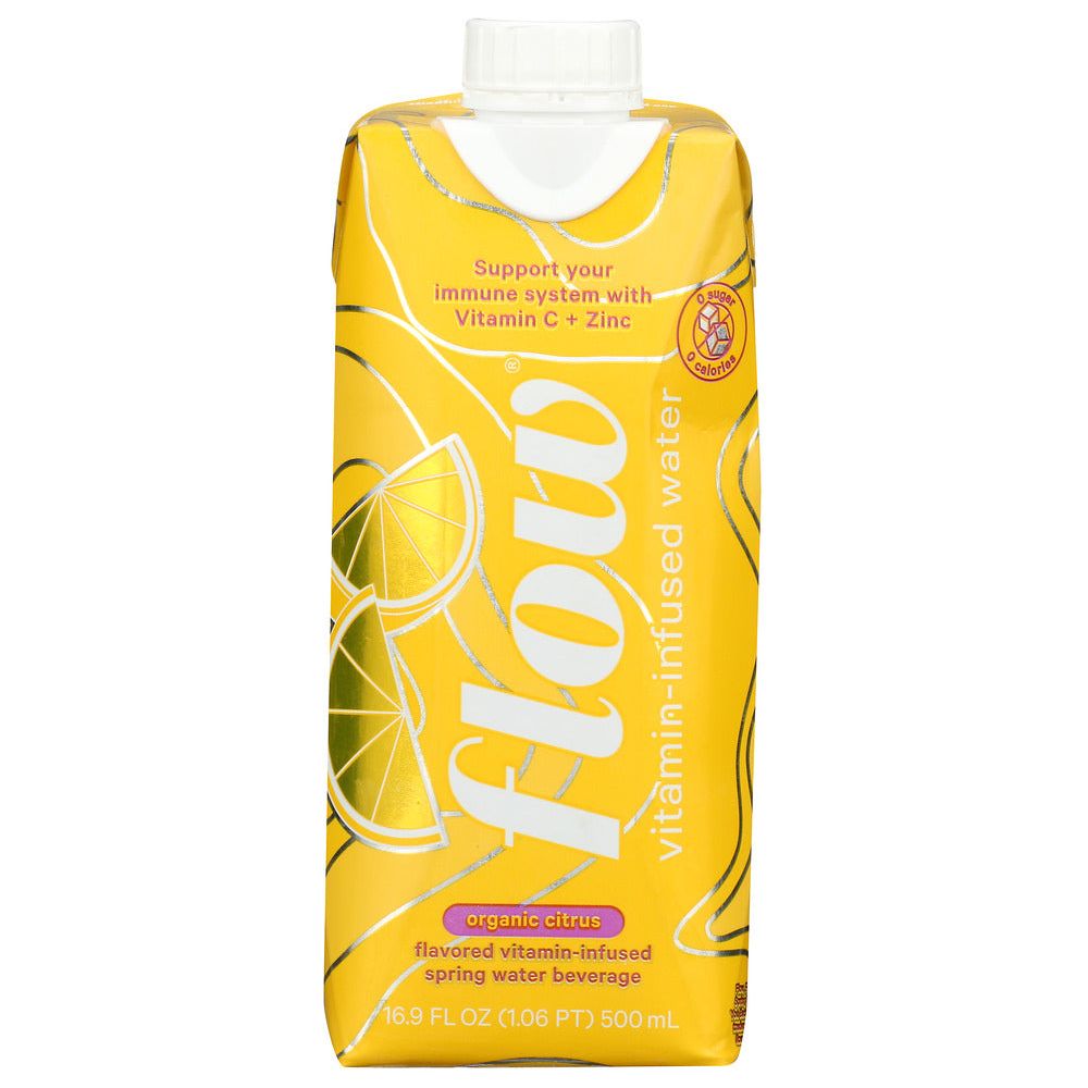 FLOW WATER: Organic Citrus Vitamin Water, 16.9 fo - #tag1# - #tag2#