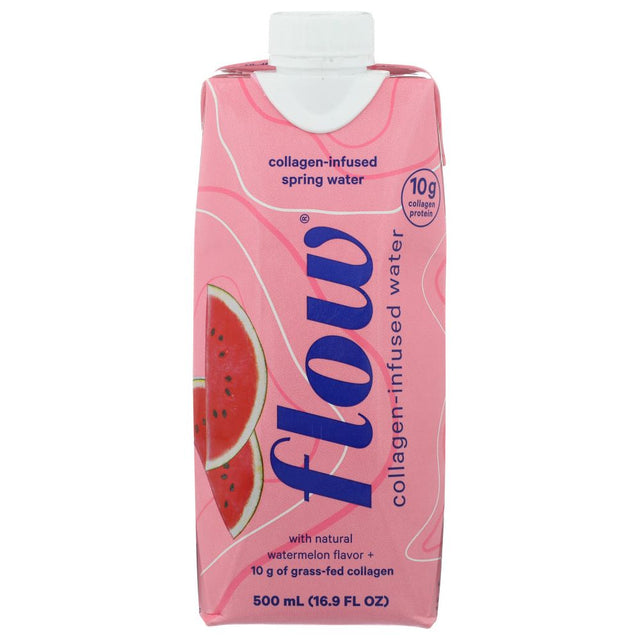 FLOW WATER: Water Collagen Watermelon, 16.9 fo - #tag1# - #tag2#