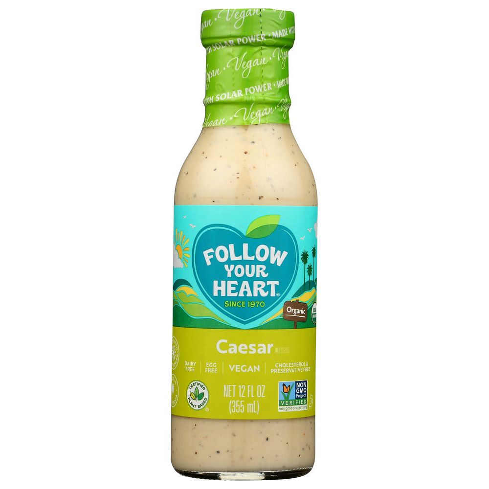 FOLLOW YOUR HEART: Organic Vegan Caesar Salad Dressing, 12 oz - #tag1# - #tag2#