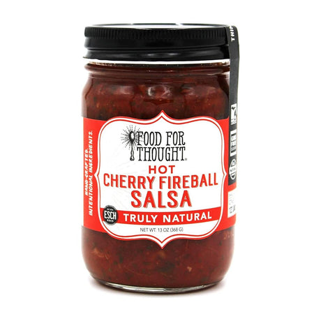 FOOD FOR THOUGHT: Salsa Hot Cherry Fireball, 13 oz - #tag1# - #tag2#