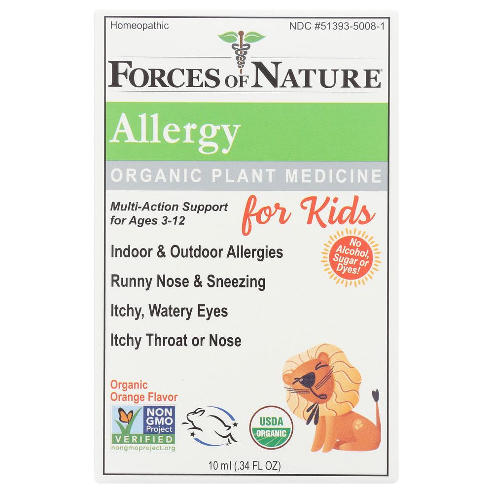 FORCES OF NATURE: Kids Allergy, 10 ML - #tag1# - #tag2#