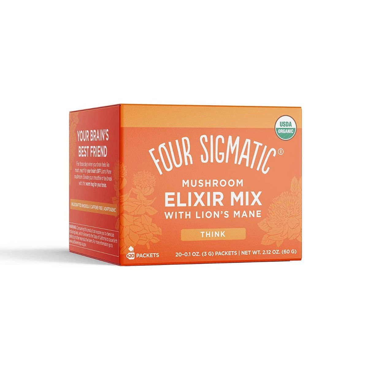 FOUR SIGMATIC: Lions Mane Elixir, 2.12 oz - #tag1# - #tag2#