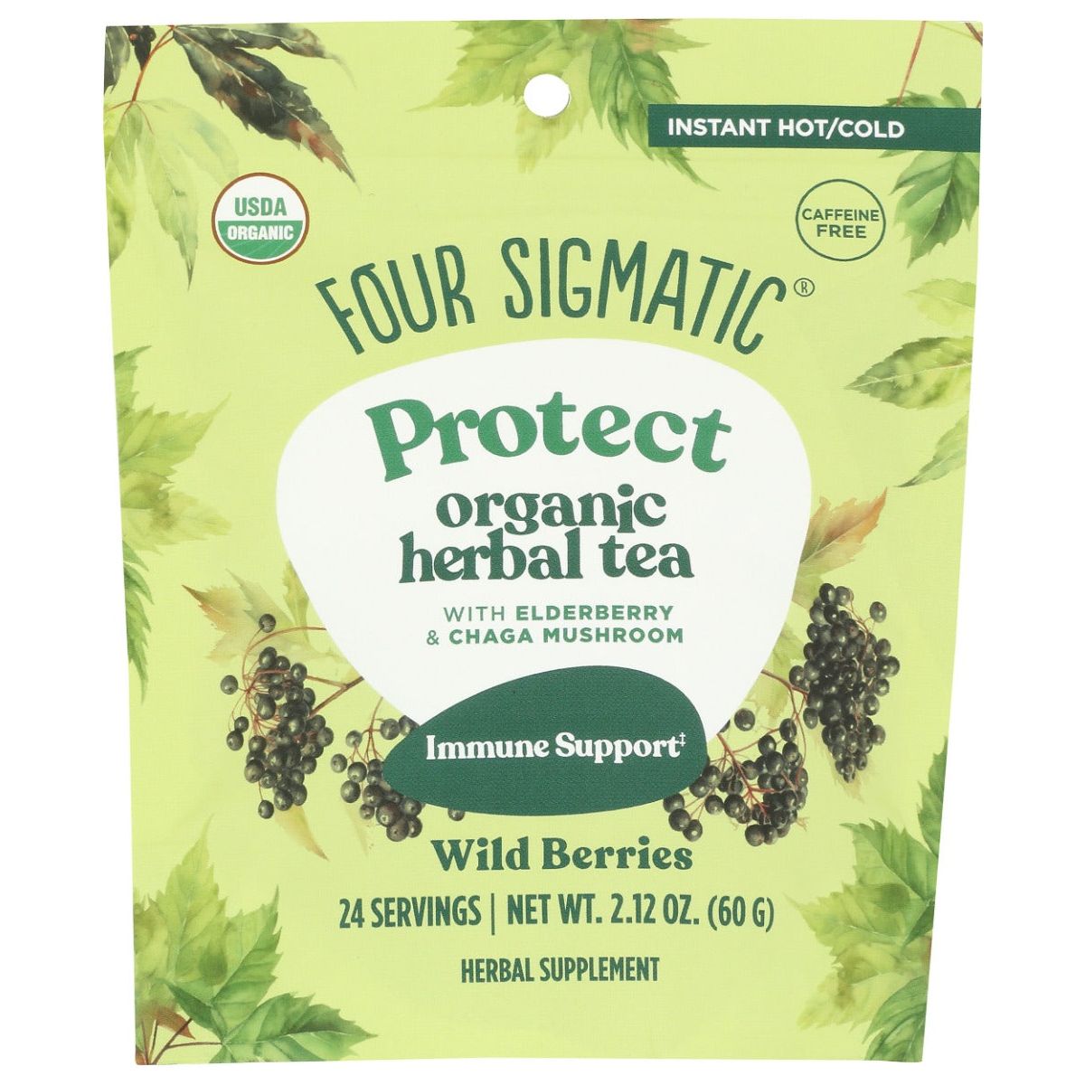 FOUR SIGMATIC: Protect Organic Herbal Tea, 2.12 oz - #tag1# - #tag2#