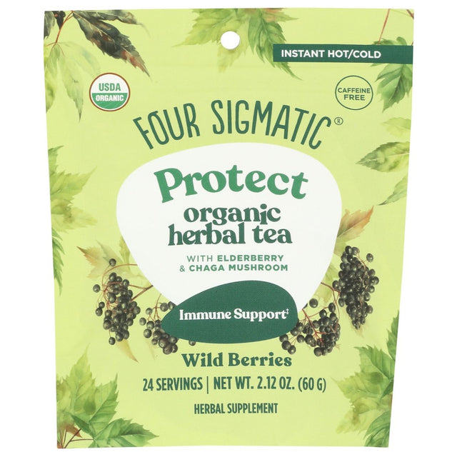 FOUR SIGMATIC: Protect Organic Herbal Tea, 2.12 oz - #tag1# - #tag2#