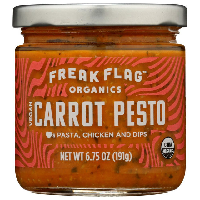 FREAK FLAG ORGANICS: Carrot Pesto Sauce, 6.75 oz - #tag1# - #tag2#