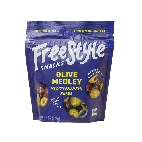 FREESTYLE SNACKS: Mediterranean Herb Olive Medley, 4 oz - #tag1# - #tag2#