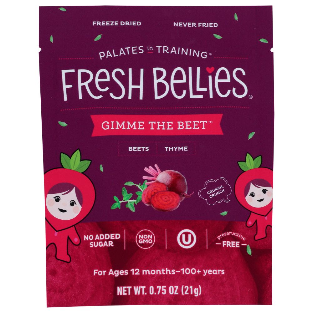FRESH BELLIES: Snack Toddler Beets, 0.75 oz - #tag1# - #tag2#