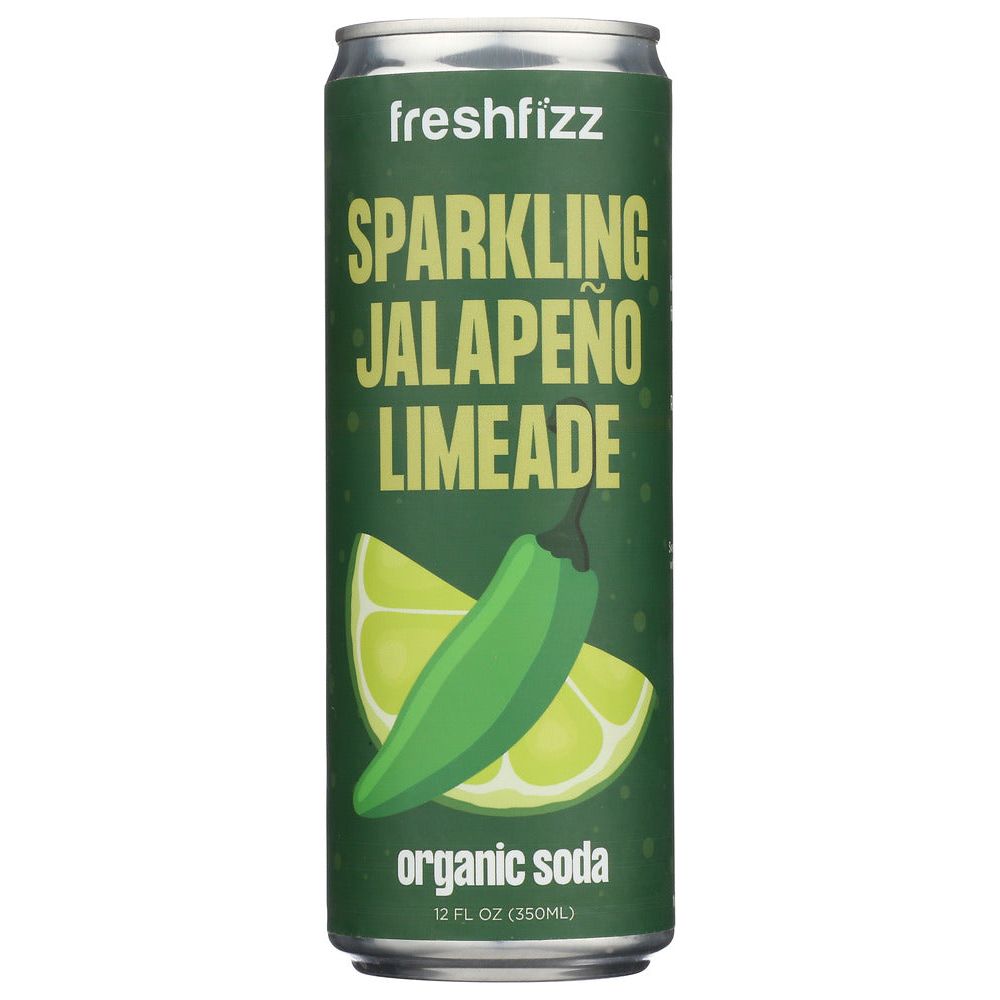 FRESH FIZZ: Sparkling Jalapeno Limeade, 12 fo - #tag1# - #tag2#