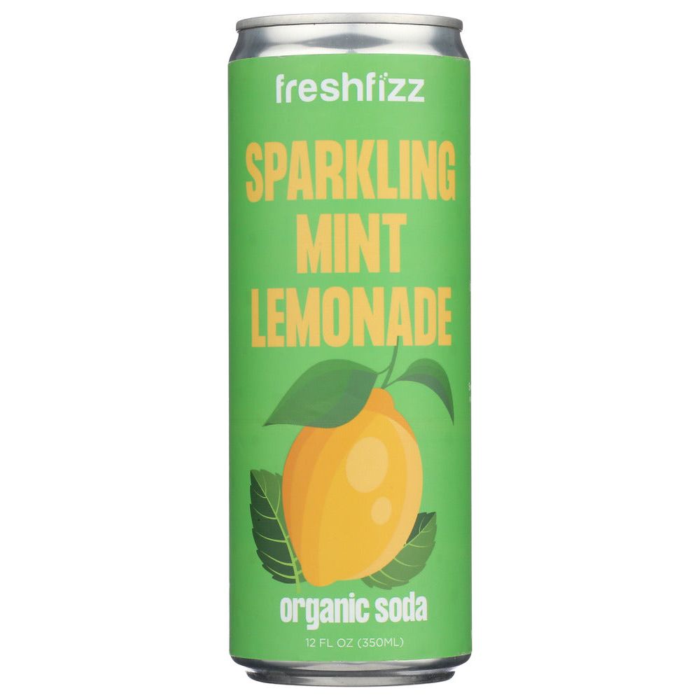 FRESH FIZZ: Sparkling Mint Lemonade, 12 fo - #tag1# - #tag2#