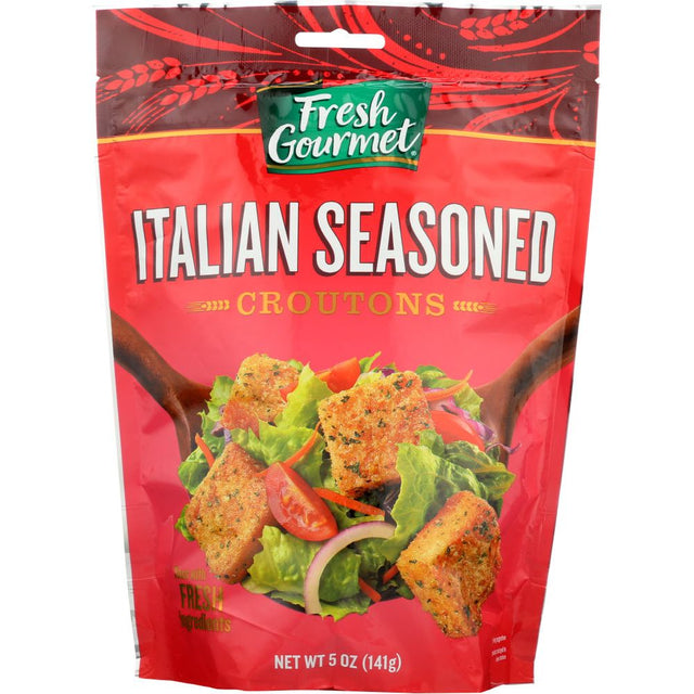 FRESH GOURMET: Italian Seasoned Croutons, 5 Oz - #tag1# - #tag2#