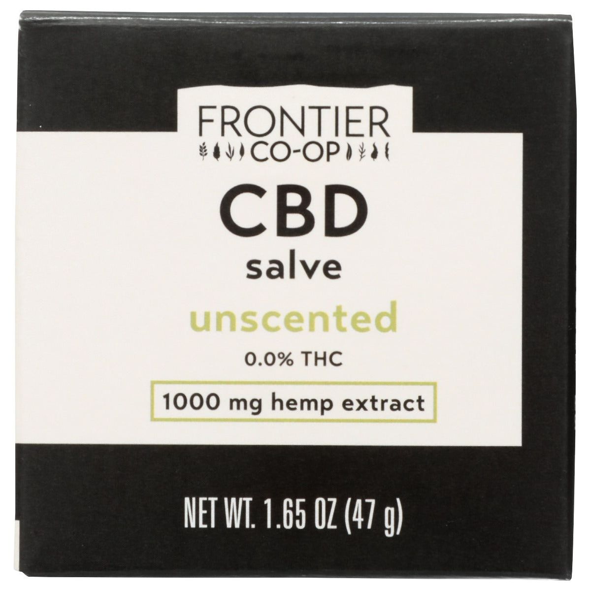 FRONTIER COOP: Salve Cbd Unscentd 1000Mg, 1.65 oz - #tag1# - #tag2#