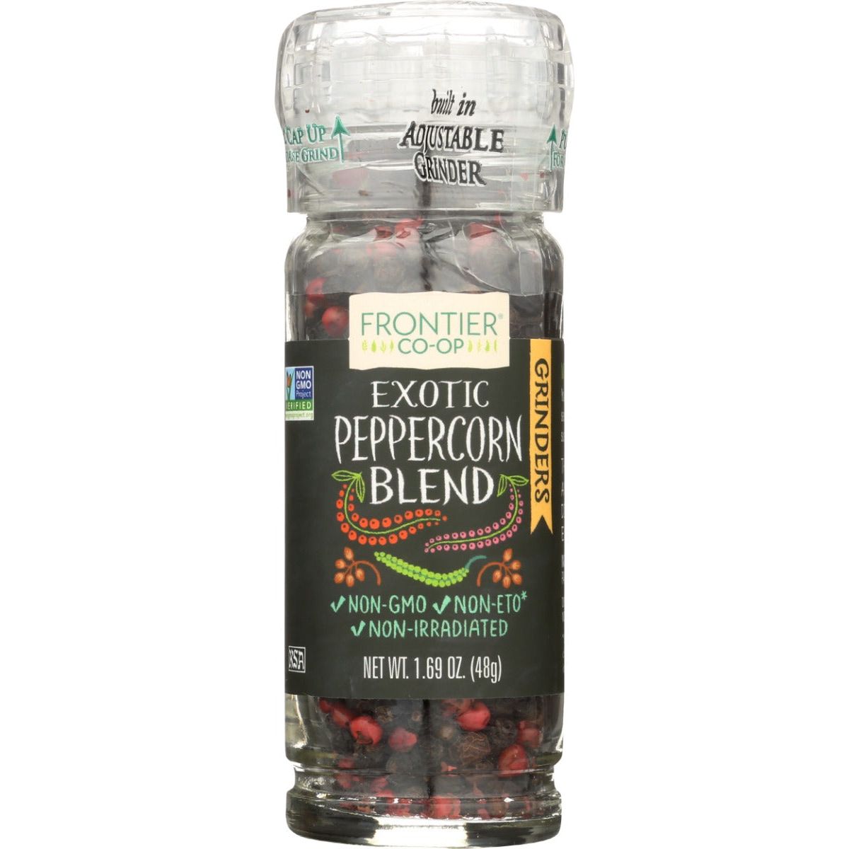 FRONTIER HERB: Exotic Peppercorn Blend, 1.69 oz - #tag1# - #tag2#