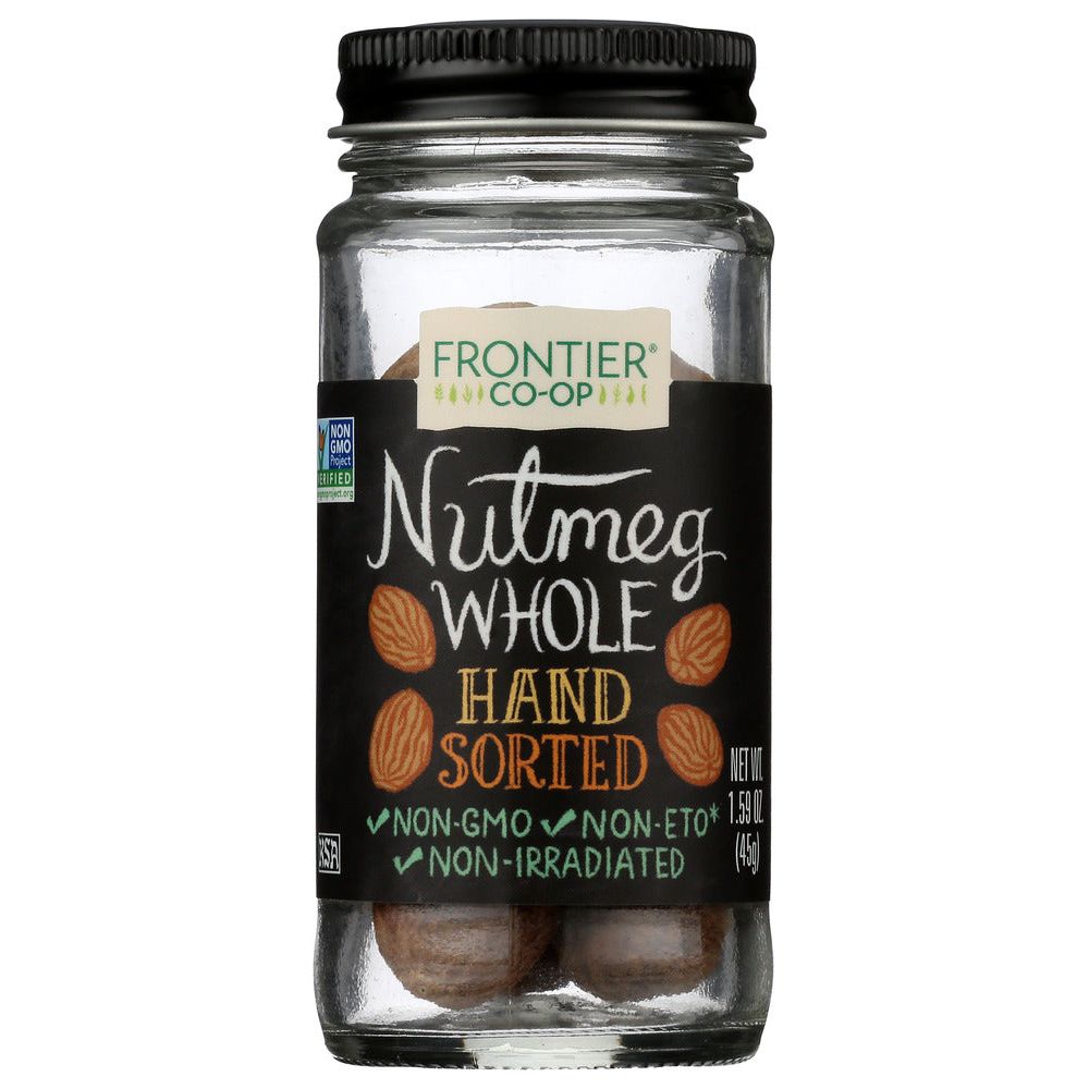 FRONTIER HERB: Spice Nutmeg Whole, 1.59 OZ - #tag1# - #tag2#