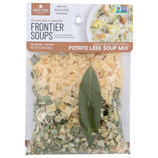 FRONTIER SOUPS: Homemade in Minutes Soup Mix Idaho Outpost Potato Leek, 3.25 oz - #tag1# - #tag2#