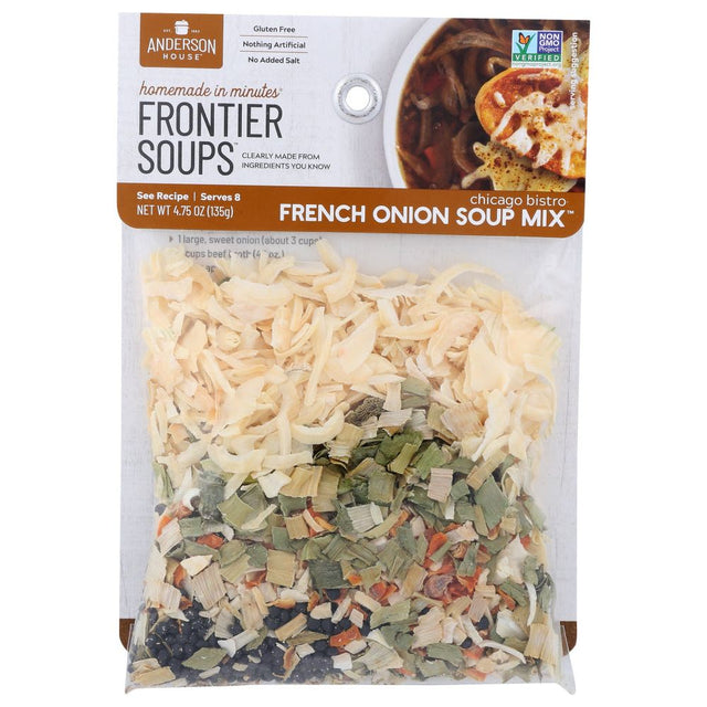 FRONTIER SOUP: Chicago Bistro French Onion Soup, 4.75 oz - #tag1# - #tag2#