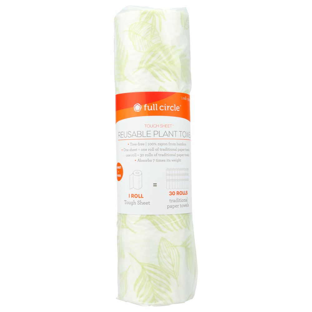 FULL CIRCLE HOME: Touch Sheet Reusable Plant Towel, 1 ea - #tag1# - #tag2#