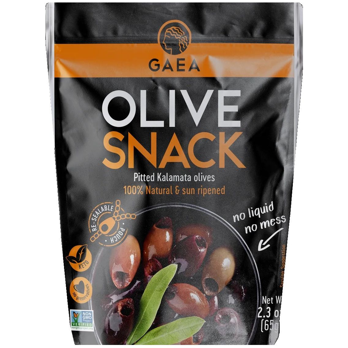 GAEA NORTH AMERICA: Pitted Kalamata Olives, 2.3 oz - #tag1# - #tag2#