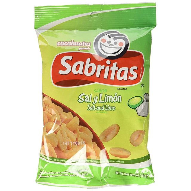 GAMESA: Sabritas Pnut Salt&Lime, 7 oz - #tag1# - #tag2#