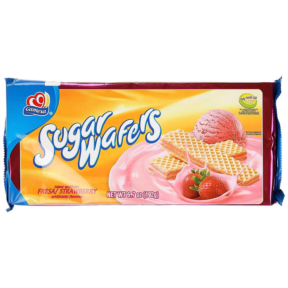 GAMESA: Wafer Strawberry, 6.7 oz - #tag1# - #tag2#