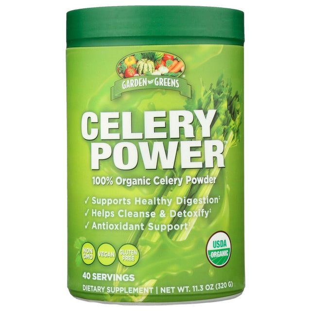 GARDEN GREENS: Celery Powder, 11.3 oz - #tag1# - #tag2#