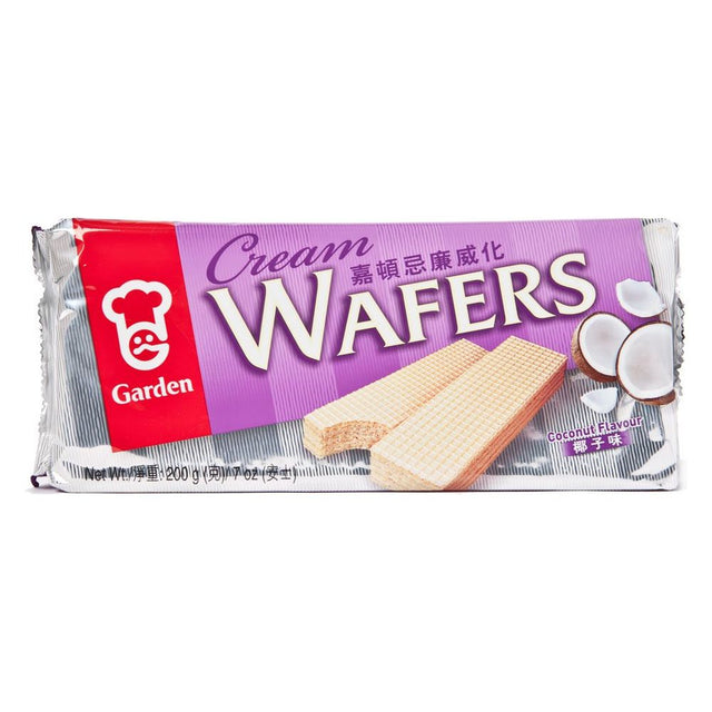 GARDEN: Wafers Coconut Cream, 7 OZ - #tag1# - #tag2#