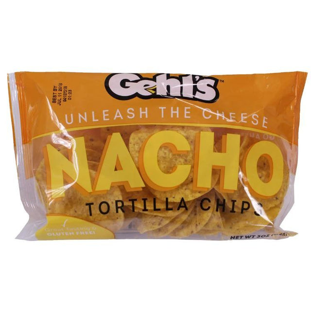 GEHLS: Tortilla Chips With Paper Tray, 3 oz - #tag1# - #tag2#