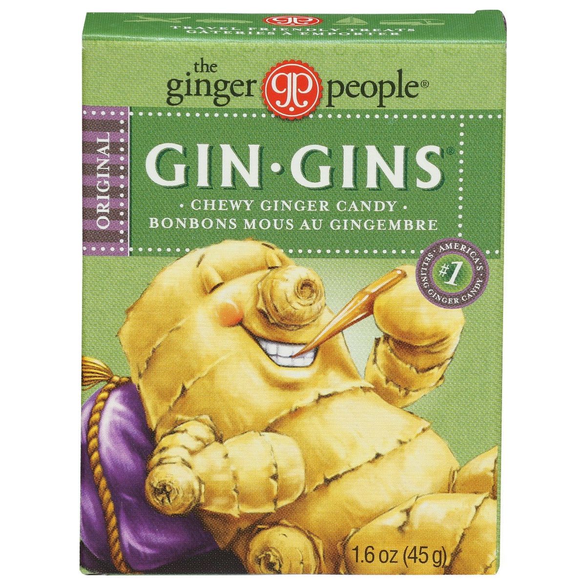 GINGER PEOPLE: Gin Gins Original Ginger Chews, 1.6 oz - #tag1# - #tag2#