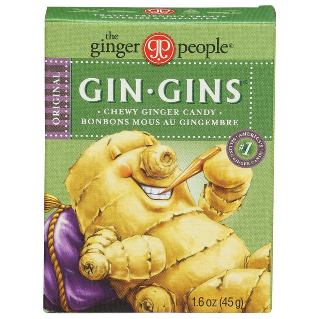 GINGER PEOPLE: Gin Gins Original Ginger Chews, 1.6 oz - #tag1# - #tag2#