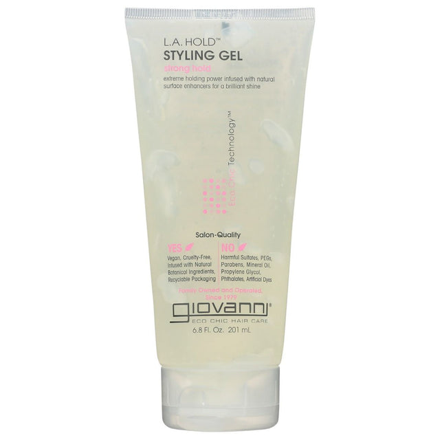 GIOVANNI COSMETICS: LA Hold Styling Gel, 6.8 oz - #tag1# - #tag2#